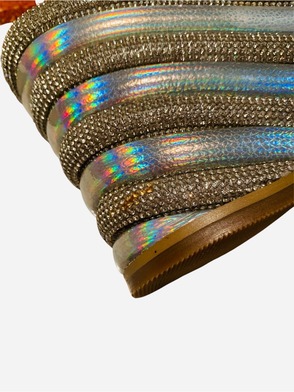 🔥SALE🔥ASHLEY KAHEN🩷NWT! CARNIVAL PLATFORM WEDGE SANDAL! GORGEOUS! - Picture 3 of 9